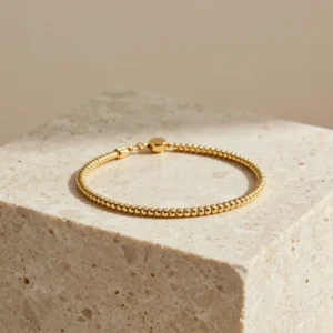 Valeria Minimalist Beaded Anklet
